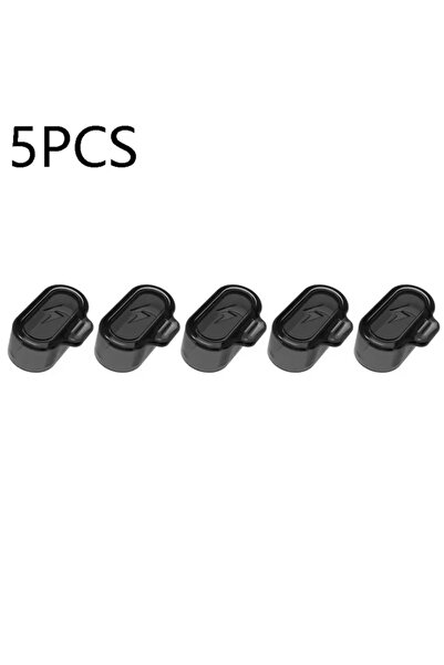 Choice 5 قطع من سدادات الغبار السوداء لحماية منفذ شاحن الساعة المصنوع من السي...