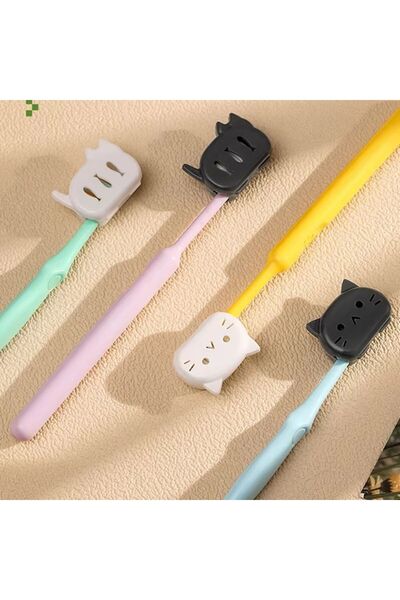 Choice 8 قطع مزيج الألوان 4/8 قطع غطاء فرشاة أسنان القطط حقيبة فرشاة أسنان ال...