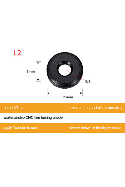 Choice برغي كاميرا L2 1/4 3/8 5/8 صمولة برغي حذاء ساخن مقبض قفل مقعد حامل فلا...
