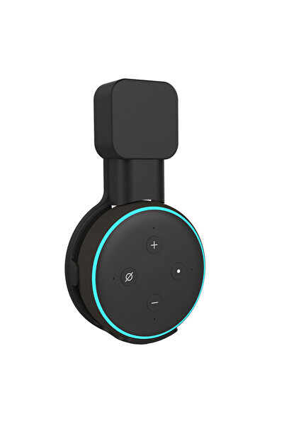 Choice black Speaker Wall Mount Charging Bracket Speaker Wall Mount Holder Stand Hanger for Alexa Echo Dot