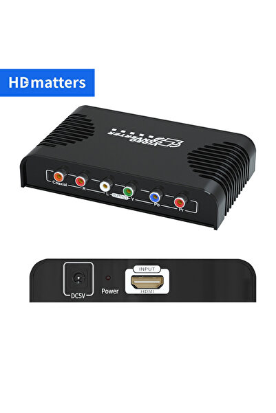 Choice ملاحظة التحقق من مخرج HDMI إلى Ypbpr محول HDMI إلى RGB بدقة 1080 بكسل ...