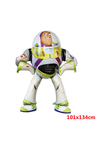 Disney 101x134cm as the picture 3D Great 101*134cm Cartoon Toy Woody Captain Buzz Lightyear Foil Balloons D