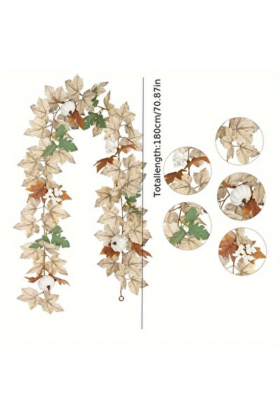 Choice كرمة اليقطين حصاد الخريف إكليل أوراق القيقب وتوت اليقطين - مثالي لعيد ...