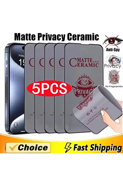 Choice53 واقي شاشة واحد لهاتف آيفون 15 برو ماكس، 1-5 قطع واقيات شاشة لهواتف آ...