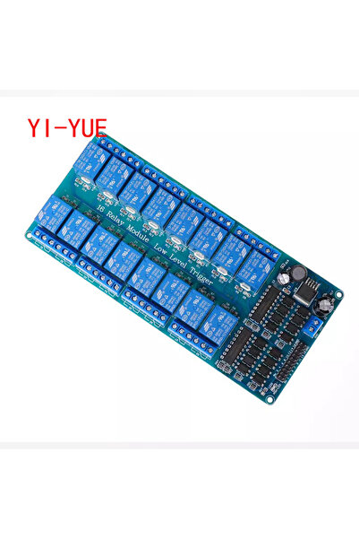 Choice10 5V 16Way 5V 12V 24V Relay Module With Optocoupler Relay Output 16Way...