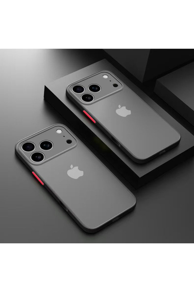 Choice غلاف هاتف حماية أسود جديد مقاوم للصدمات لهاتف iPhone 17 Pro Max