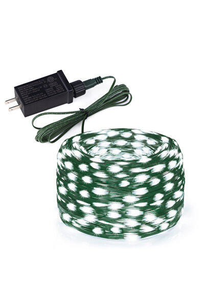 Choice 10 متر قابس الاتحاد الأوروبي أبيض 10 متر - 100 متر تيار متردد 110 فولت...