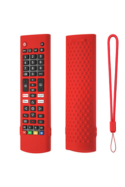 Choice for akb red New For LG AKB76040302 LG AKB75375604 Remote Control Case Soft Silicone Protective Cover