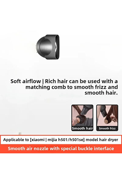 Choice3 4As shown in Fig For Mijia Hair Dryer Drying Modeling Mouthpiece Acce...