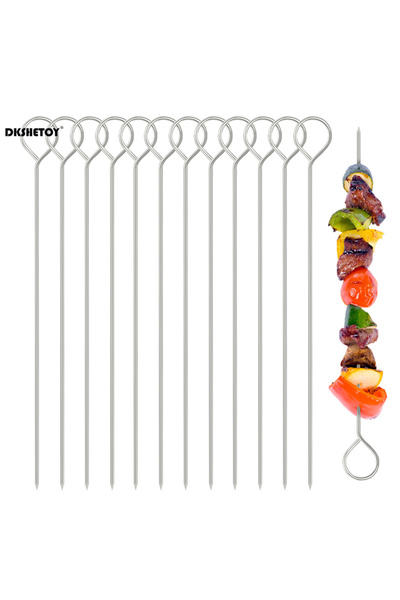 Choice 20 سم 20 سم أسياخ الشواء مشبك إبرة أداة شوكة حديد أدوات السفر في الهوا...