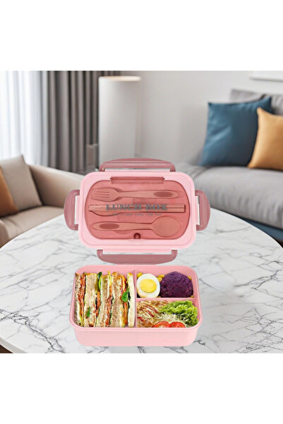 Choice 1 3 وردي 1 قطعة صندوق بينتو صندوق غداء للبالغين، حاويات للبالغين والرج...