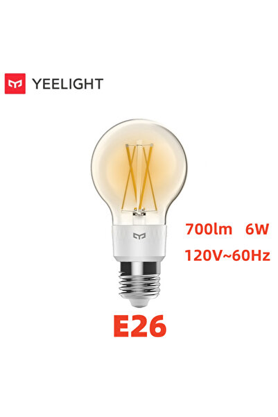 Choice3 مصباح LED ذكي من Yeelight بقاعدة E26، 120 فولت، يدعم الاتصال عبر WiFi...