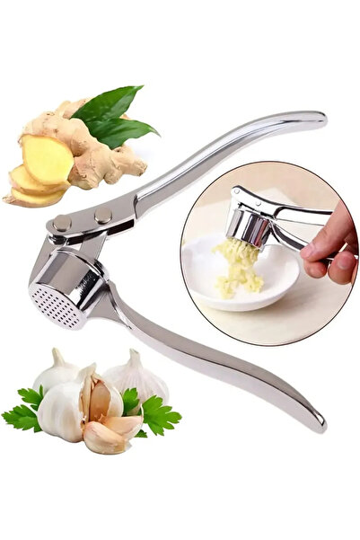 Choice أدوات المطبخ مكبس الثوم ومفرمة الثوم المصنوعة من الفولاذ المقاوم للصدأ ومقشرة الثوم وفرشاة التنظيف.