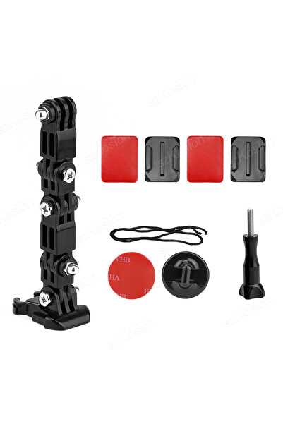 Choice طقم خوذة دراجة نارية لكاميرا GoPro Hero 13 12 11 10 9 Action Camera حا...