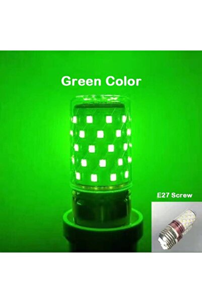Choice لمبة ذرة ملونة E27-12 وات خضراء E27 LED 12 وات وردي أحمر أزرق أخضر أرج...