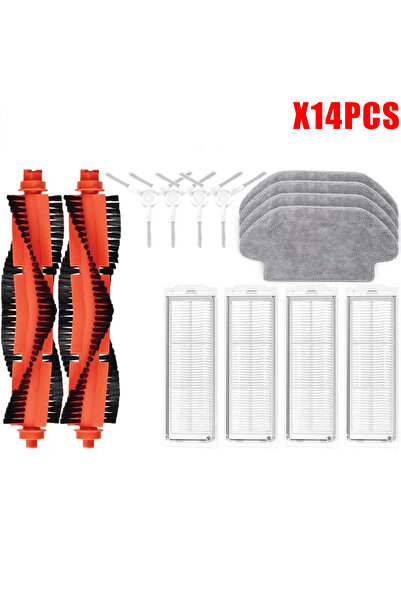 Choice مجموعة من 14 قطعة لروبوت التنظيف S10 S12 T12 B106GL/ممسحة 2S XMSTJQR2S...