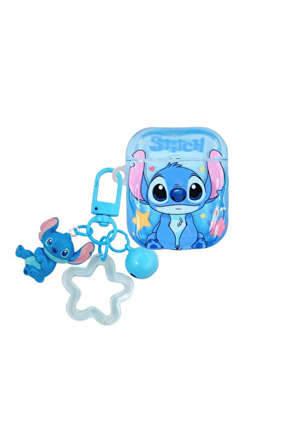 Miniso For Airpods 4 A Cute Cartoon Disney Stitch Earphone Case For Airpods 1...