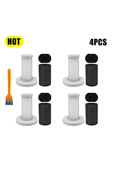Choice 4 قطع لـ Deerma DX700 DX700S DX700 Pro مكنسة كهربائية فلتر HEPA فرشاة ...
