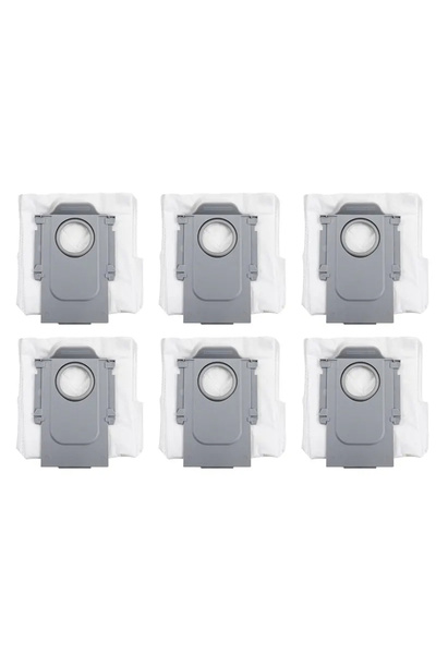 Choice 6 قطع أكياس مكنسة كهربائية لـ Roborock Saros 10R / Q Revo/Qrevo Pro/Qr...