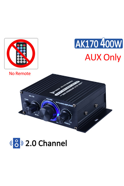 Choice1 AK170 400W AK380/370/350 800W 12V HiFi Power Amplifier Home Karaoke C...