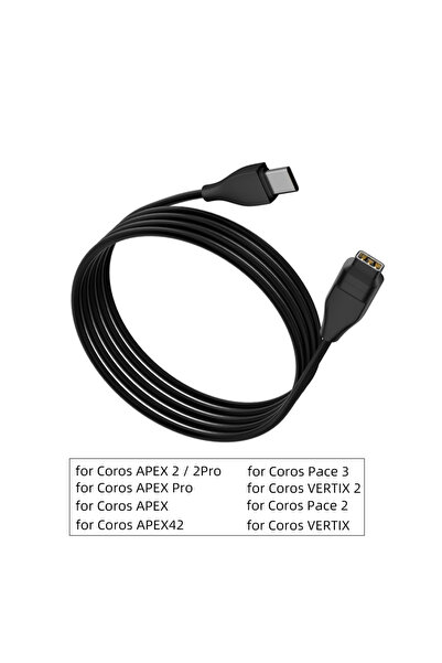 Choice شاحن ساعة CR2ZJX-C USB Type C مناسب لساعة Coros Pace 2/ Pace 3 Vertix/...