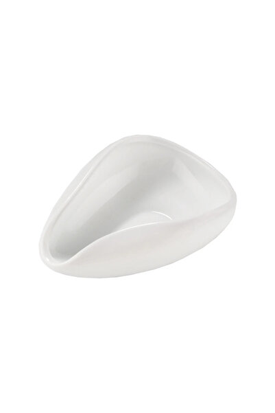 Choice صواني جرعات حبوب البن البيضاء ملعقة شاي من الفخار الأبيض النقي مجموعة ...