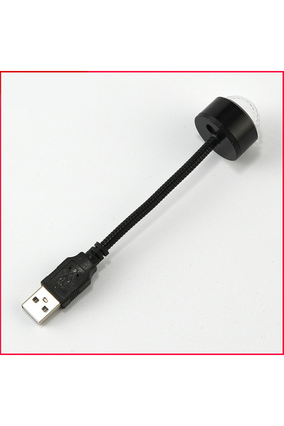 Choice ضوء دافئ 1 قطعة USB ضوء مسرح ملون 360 درجة دوران شامل LED ضوء جهاز عرض...