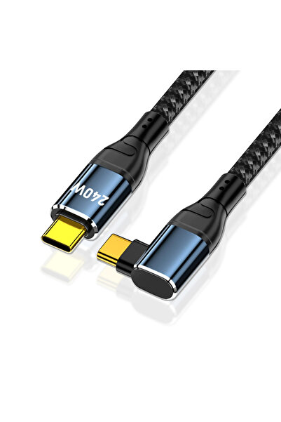 Choice كابل شحن سريع USB Type C PD3.1 480 ميجابايت في الثانية لنقل البيانات، ...