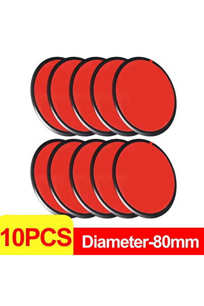 Choice 10 قطع - 80 مم 80/95 مم وسادات لاصقة مزدوجة الجوانب لتثبيت لوحة القياد...