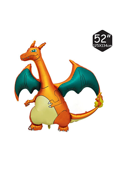 Miniso Other style2 Pokemon Balloon 3D Large Fire-breathing Dragon Mew Foil Balloon Children's Birthday Par