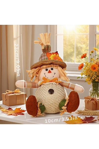 Choice قطعة واحدة من ديكور فزاعة حصاد الخريف الريفي، نمط 4، قطعة واحدة، لهجات...