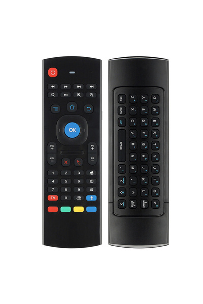 Choice جهاز تحكم عن بعد لاسلكي MRSVI Air Mouse MX3 مزود بإضاءة خلفية 2.4 جيجا هرتز ولوحة مفاتيح لاسلكية لنظام Android