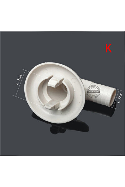 Choice K Air Conditioner Ac External Unit Drain Hose Connector Elbow Fitting With Rubber Ring For MEDIA KE.