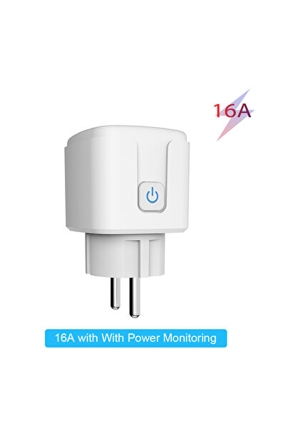 Choice ZIGBEE 16A Smart Plug Zigbee EU 16A/20A Smart Socket With Power Monitor Timing Voice Control Works W