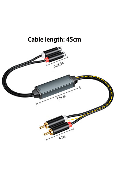 Choice eppfun AV100C RCA audio isolator common ground noise filter 3.5mm anti-interference noise cancell...