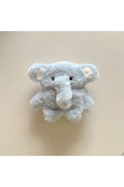 Choice حافظة سماعة أذن Airpods pro2 زرقاء كورية لطيفة من القطيفة الرقيقة ثلاثية الأبعاد على شكل فيل كرتوني لسماعات Airpods Pro 4 3 2 1