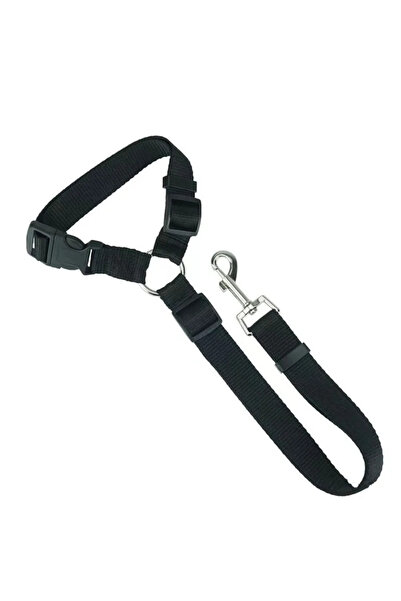 Choice 1PC black 2-in-1 Pet Car Seat Belt Nylon Lead Leash Backseat Safety Belt Adjustable Dogs Harness Col