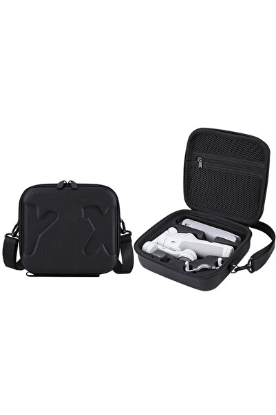 Choice حقيبة سفر سوداء لـ DJI OM 7P/ OM7 - حقيبة تخزين محمولة صلبة تناسب DJI Osmo Mo