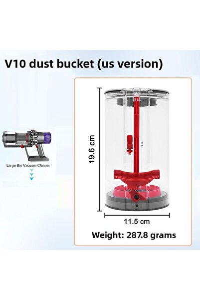 Choice FOR V10 Suitable for Dyson vacuum cleaner V7V8 dust bin V10V11V12V15 garbage bin slide accessories d