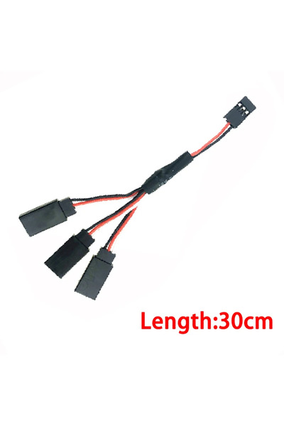 Choice 1to3 30CM 1PCS 15/30/50cm RC Servo Extension Cable 1to1 1to2 1to3 1to4...