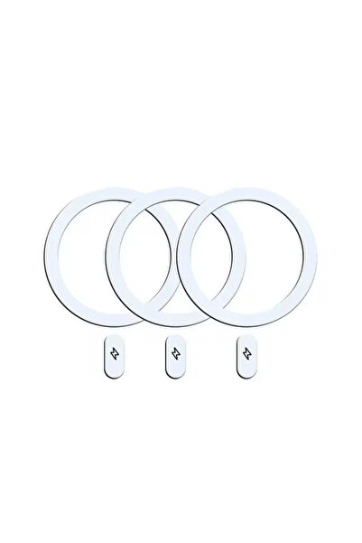 Choice 3 قطع بيضاء من 5 قطع من حلقات ماج سيف المغناطيسية المعدنية للآيفون 16 ...