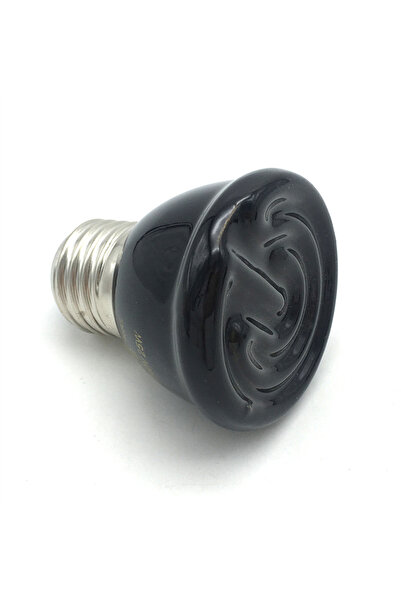 Choice 1PC 75W Ceramic Emitter Heat Light Mini Black Pet Heating Lamp Infrared Bulb 25/50/ 75/100W Brooder