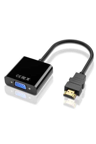 Choice <=0.5m Black 1080P HDMI-compatible to VGA Cable Adapter HDMI-compatible Male to VGA Female Video Con