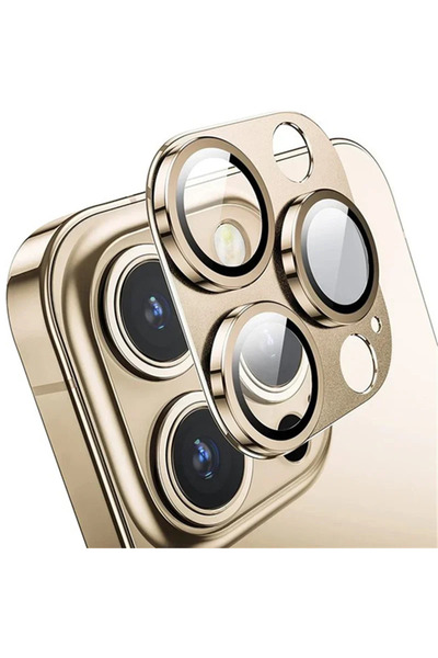 Choice أخرى 16 برو ماكس - 16 برو الذهبي 1 قطعة زجاج حماية الكاميرا لعدسة آيفو...