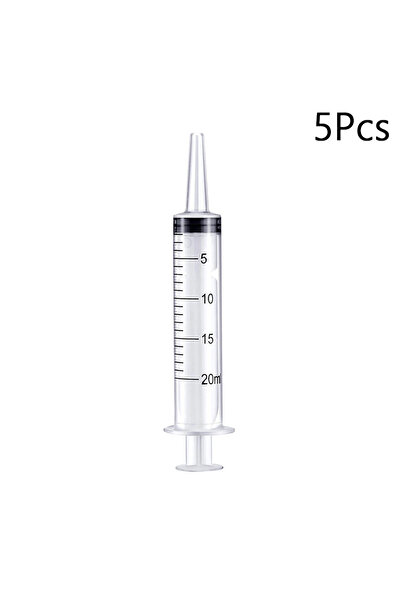 Choice 5 قطع 20 مل 5 10 20 30 بدون إبرة! حقنة بلاستيكية قابلة لإعادة الاستخدا...