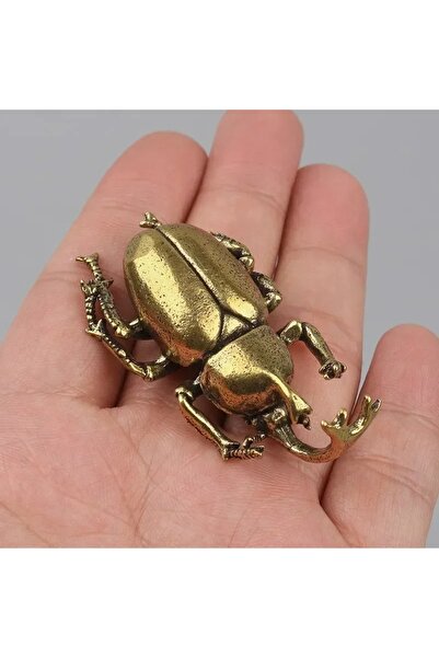 Choice ب زخارف خنفساء من النحاس الصلب، محاكاة جنية وحيد القرن الإبداعية، حشرة...