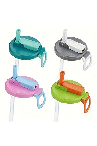 Choice 4pcs different color Reusable Soft Drink Can Lid. Soda Drink Can Lid Can Be Used for Beverages, Juic