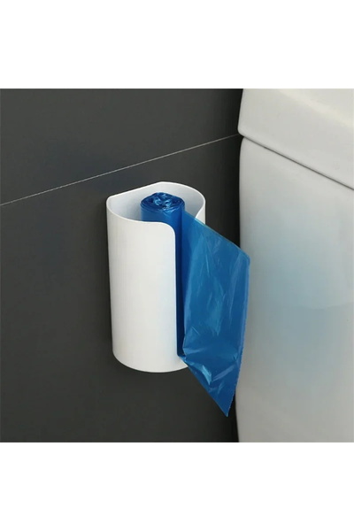 Choice1 White Holder Punch-free Self-adhesive Wall-mounted Household Bathroom...