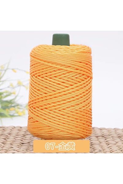 Choice 5 قطعة 230 جرام خيط كروشيه مجوف خيط بارد جدًا حياكة قبعة حقيبة قبعة شم...