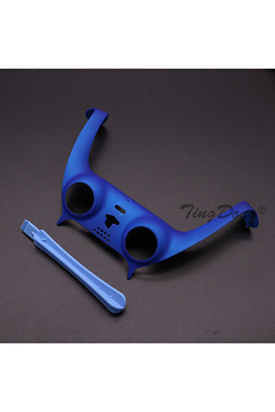 TingDong N31 Chrome/Frosted Gamepad Handle Decorative Strip For PS5 Controller Joystick Handle Shell Cover Wi